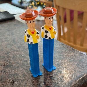 Toy story Woody Candy Dispenser - Blue and Yellow